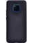 Jopus Huawei Mate 20 Pro Mat Premium Silikon Kılıf - Siyah + Nano Ekran Koruyucu 1
