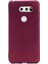 Jopus LG V30 Mat Peremium Silikon Kılıf - Bordo + Nano Ekran Koruyucu 1