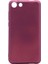 Jopus Vestel Venüs V4 Mat Premium Silikon Kılıf - Bordo + Nano Ekran Koruyucu 1