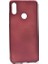 Jopus Xioami Redmi Note 7 Mat Premium Silikon Kılıf - Bordo + Cam Ekran Koruyucu 1