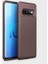 Jopus Samsung Galaxy S10 E Kılıf Karbon Desenli Lux Negro Silikon - Kahverengi 1