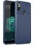 Jopus Xioami Redmi Note 5 Pro Kılıf Karbon Desenli Lux Negro Silikon - Lacivert 1