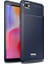 Jopus Xioami Redmi 6A Kılıf Karbon Desenli Lux Negro Silikon - Lacivert 1