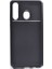 Jopus Huawei P30 Lite Kılıf Karbon Desenli Lux Negro Silikon - Siyah + Nano Ekran Koruyucu 1