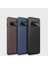 Jopus Samsung Galaxy S10 Kılıf Karbon Desenli Lux Negro Silikon - Siyah + Full Body Ekran Koruyucu 2