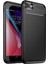 Jopus Apple iPhone 6 - 6S Kılıf Karbon Desenli Lux Negro Silikon - Siyah + Full Body Ekran Koruyucu (Ön Arka) 1