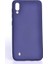 Jopus Samsung Galaxy M10 Mat Premium Silikon Kılıf - Lacivert + Nano Ekran Koruyucu 1