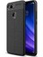 Jopus Xioami Mi 8 Lite Kılıf Deri Desenli Lüx Niss Silikon - Siyah 1