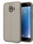 Jopus Samsung Galaxy J2 Pro Kılıf Deri Desenli Lüx Niss Silikon - Gri 1