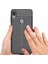 Jopus One Plus 5 Kılıf Deri Desenli Lüx Niss Silikon - Gri + Cam Ekran Koruyucu 2