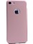Jopus Apple iPhone 7 Kılıf Ultra İnce Mat Silikon - Rose + 5D Nano Ekran Koruyucu Siyah 1