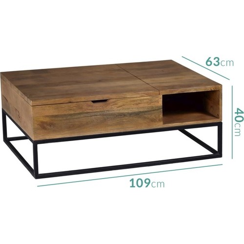 Ratolye Ahsap Kapakli Orta Sehpa Hgm59 Fiyati