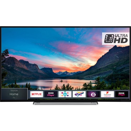 Toshiba 49V6863 49'' 124 Ekran Uydu Alıcılı 4K Ultra HD Smart LED TV