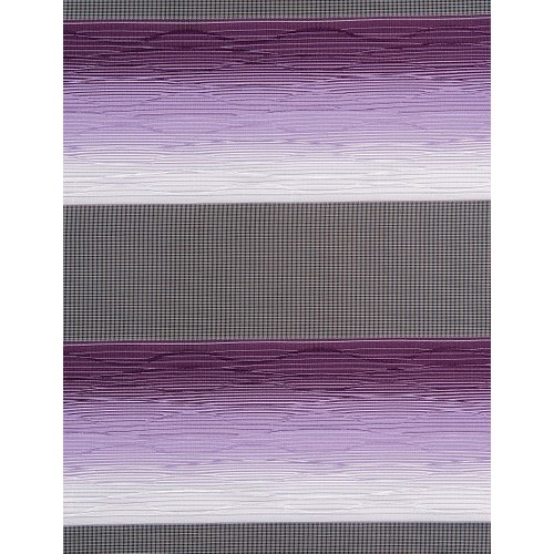 Güneş Perde Brillant Mor Kırışık Zemin Zebra 100X200 cm Fiyatı