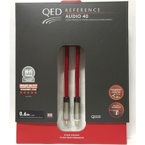 オーディオ機器 ケーブル/シールド Qed Qe-2450 Reference Audıo 40 - Rca Interconnect Kablo Fiyatı
