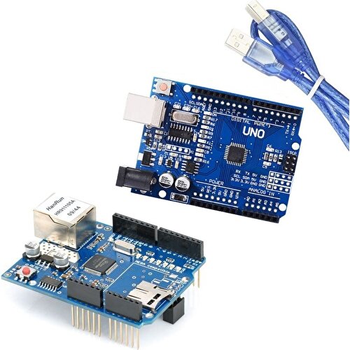 Robocombo Arduino İkili Set Klon Arduino Uno R3 Ch340 Çip Fiyatı 6148