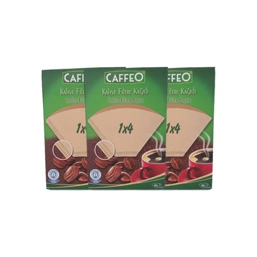 Caffeo 80Li Filtre Kahve Kağıdı 1X4 * 3 Adet Fiyatı