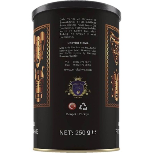 Master Roaster Coffee Karamel Aromalı Filtre Kahve 250 gr Fiyatı