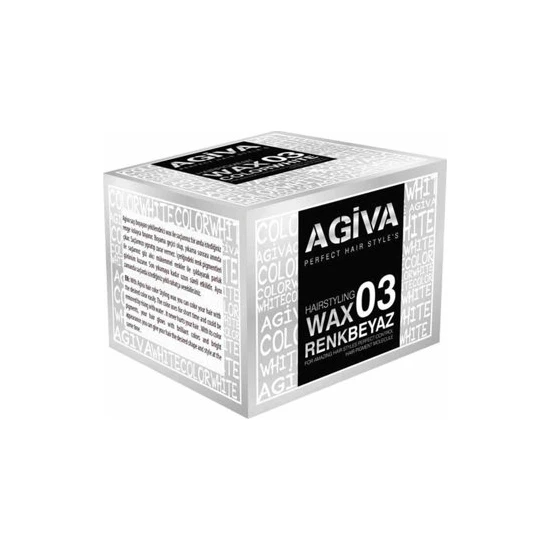 Agiva Hairstyling Wax 03 Beyaz - 120 gr