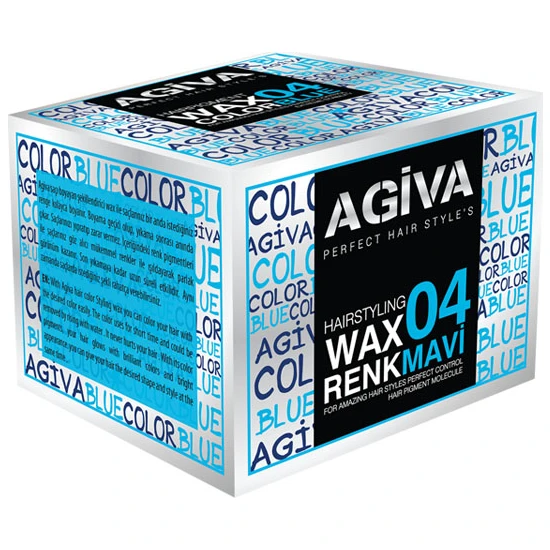 Agiva Hairstyling Wax 04 Mavi - 120 gr