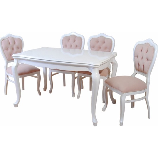 Ellaronia Lake Masa &amp; 4 Adet Sandalye Takımı Fiyatı