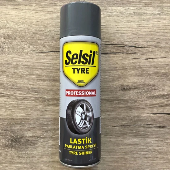 Selsil Lastik Parlatma Parlatıcı Spreyi 500Ml