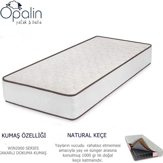 Opalin Vesta Yaylı Yatak 90x190 Cm Fiyatı Taksit Seçenekleri