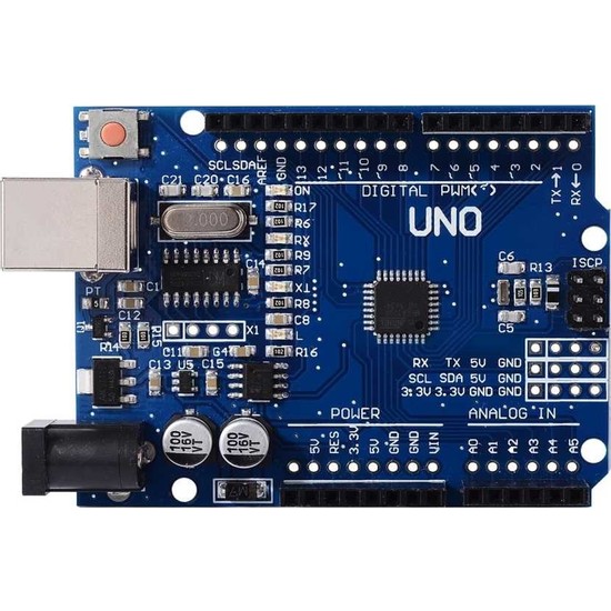 Arduino Uno Ch340 Klon + Usb Kablolu