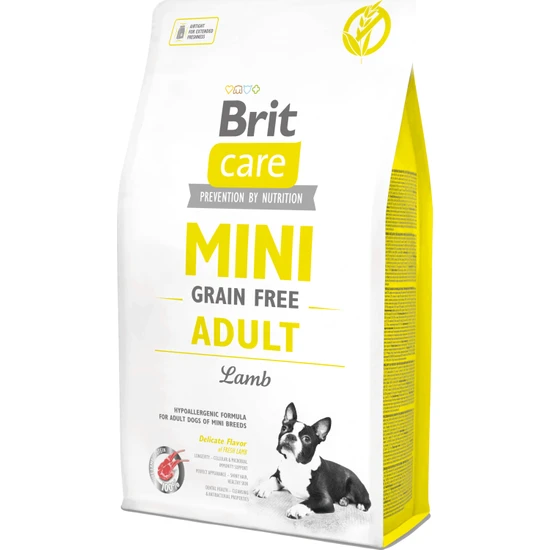 Brit Care Mini Adult Kuzu Etli Tahılsız Küçük Irk Köpek Maması 2 Kg