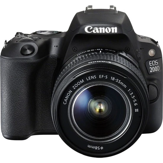 Canon Eos 200D 18-55Mm Dc Iıı Fotoğraf Makinesi (Canon Eurasia Garantili)