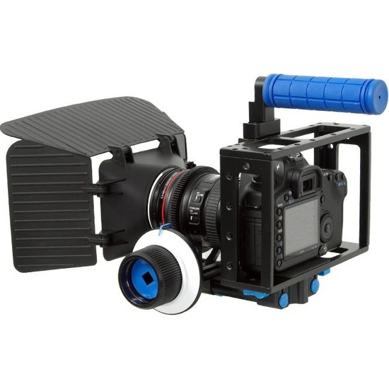 Dslr İçin Camera Cage + Follow Focus + Matte Box Fiyatı