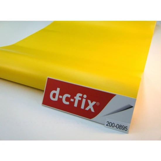 d-c-fix D-c-fix 200-0895 Kendinden Yapışkanlı Mat Sarı Folyo