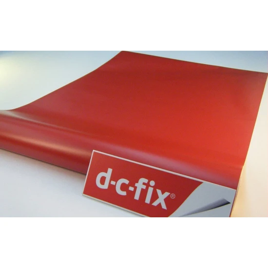 d-c-fix D-c-fix 346-8112 Düz Mat Kırmızı Kendinden Yapışkanlı Folyo
