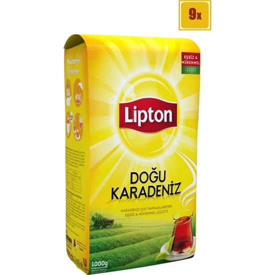 Lipton Doğu Karadeniz Çayı 1000 gr 9' lu