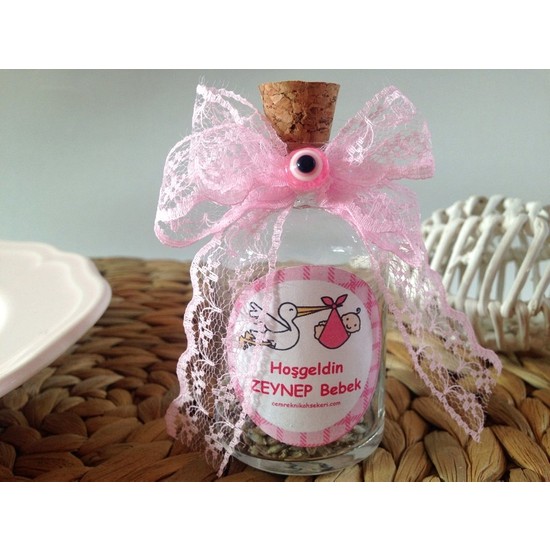 Cemrek Mantar Tıpalı Cam Şişe Bebek Şekeri (25 Adet) Fiyatı