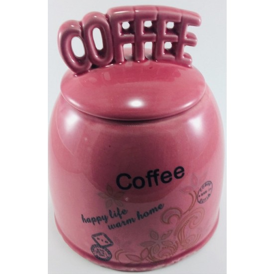 Arox Porselen Çay, Şeker, Kahve Kabı Kahve Eskitme Pembe Fiyatı