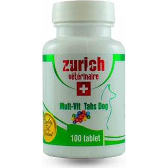 Zurich Multivitamin Köpek Tableti 100 Tablet Fiyatı