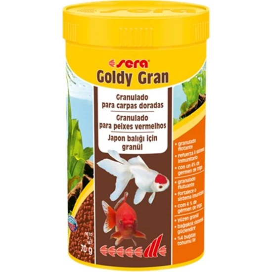 Sera Goldy Gran Japon Balığı Yemi 250 ml