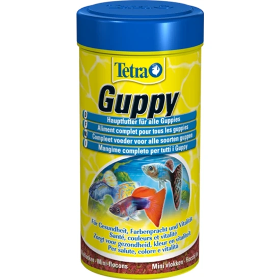 Tetra Guppy 100 ml Lepistes Balığı Yemi