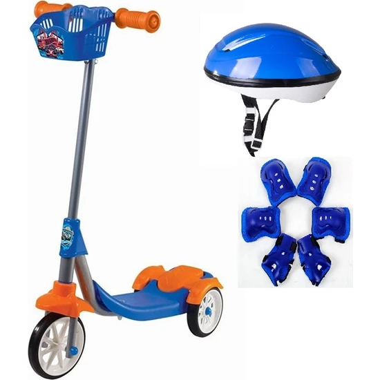 Can Oyuncak Frenli Çocuk Scooter Mavi