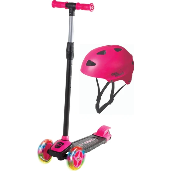 Can Oyuncak Cool Tekerlekli Kasklı Twist Scooter