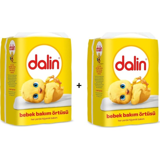 Dalin Bebek Bakım Örtüsü Alt Değiştirme Örtüsü 60X60 Cm