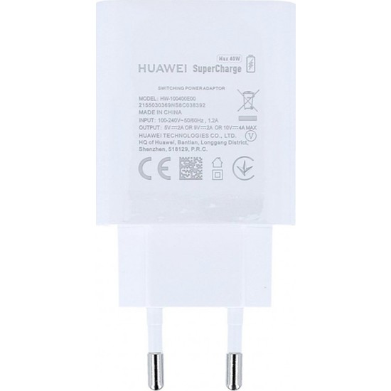 Huawei SuperCharge™ 40W Hızlı Şarj Aleti + TypeC Kablo Fiyatı