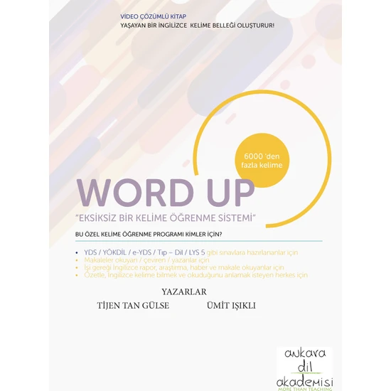 Word Up İngilizce Kelime Öğrenme Sistemi