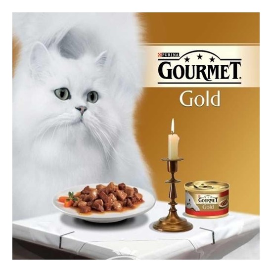 Purina Gourmet Gold Kıyılmış Sığır Etli Yaş Kedi Maması 85 Fiyatı
