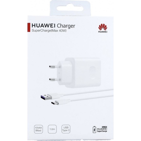 Huawei SuperCharge™ 40W Hızlı Şarj Aleti + TypeC Kablo Fiyatı