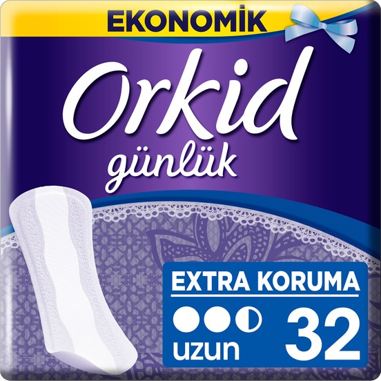 Orkid GÃ¼nlÃ¼k Ped Uzun 32 Adet Ekonomik Paket