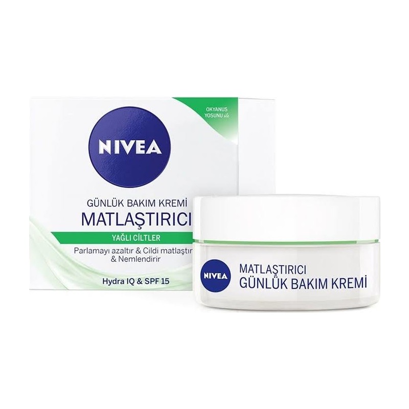Nivea Günlük Nemlendirici & Matlaştırıcı Yüz Kremi Yağlı Cilt 50Ml