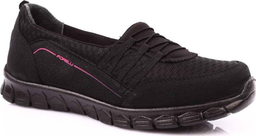 Forelli 61014 Kadın Stretch Feather Light Spor Ayakkabı Siyah