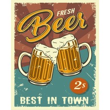 Sticker Atölyesi Bira-Beer-Vintage STICKER-20014